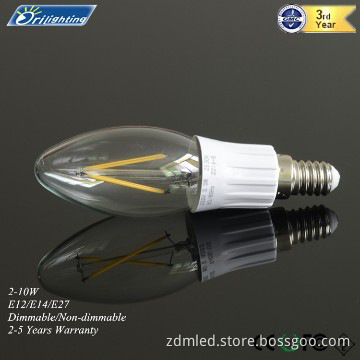 New Arrival Retrostyle Filament bulb 2w Led Bulb with CE ROHS
